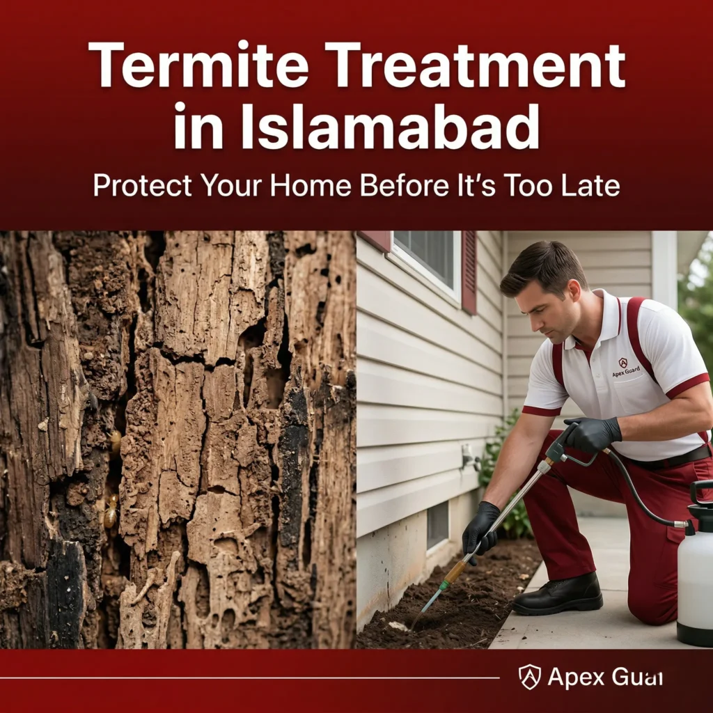 Professional termite treatment and termite proofing service in Islamabad and Rawalpindi
